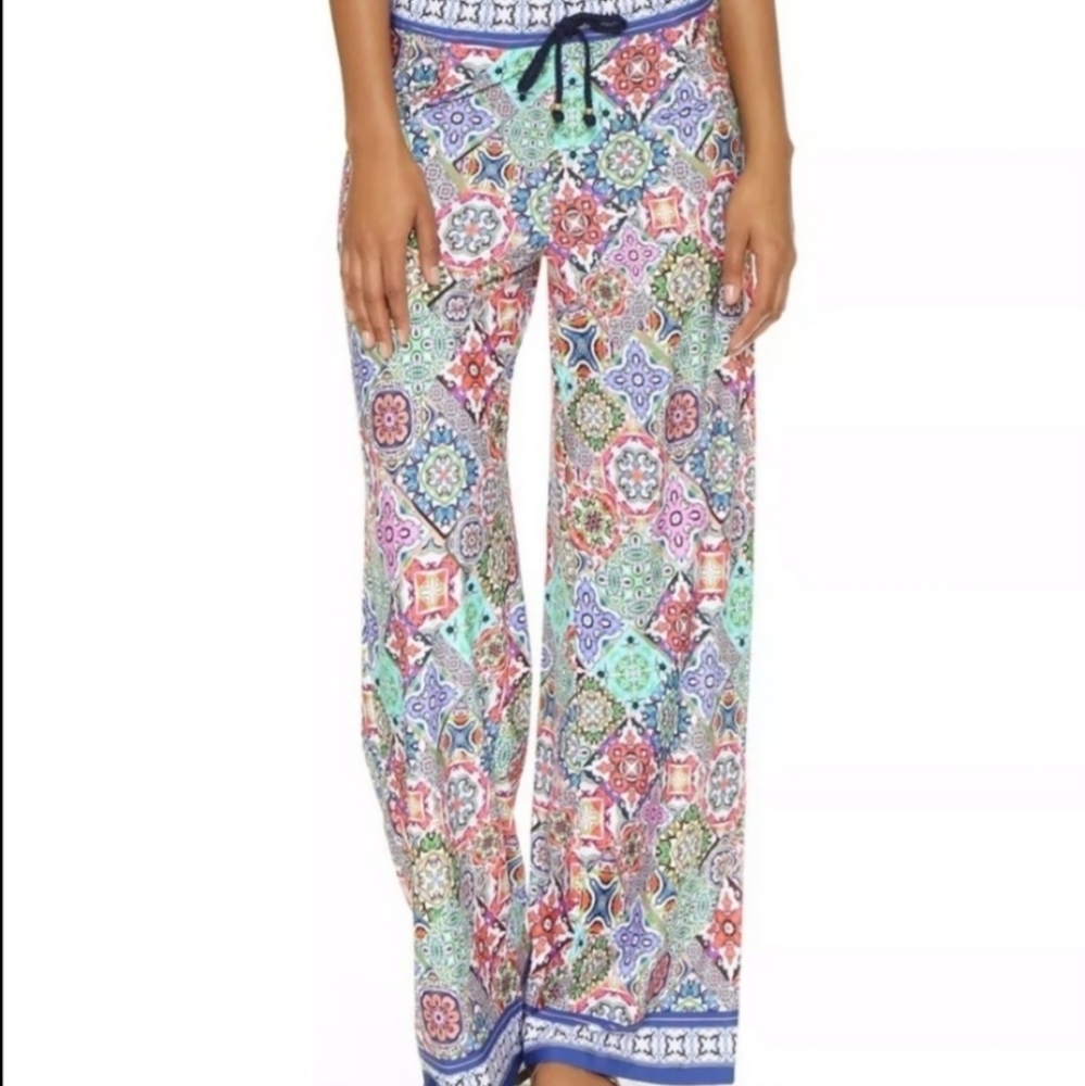 Nanette Lepore Printed Swim Pant Coverup